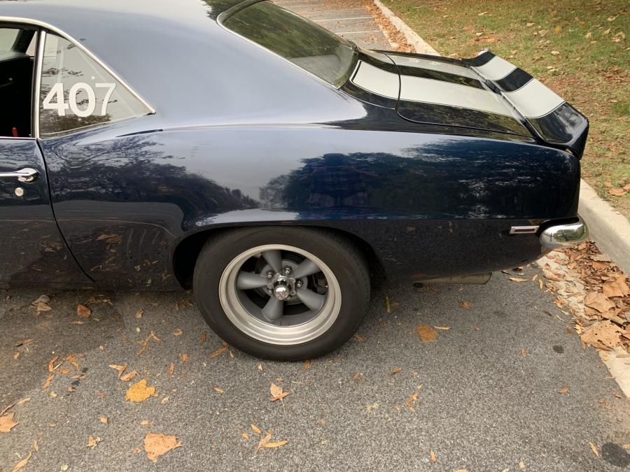Детали экстерьера Chevrolet Camaro Sport Coupe Custom 1969 года  (фото 49 из 86)